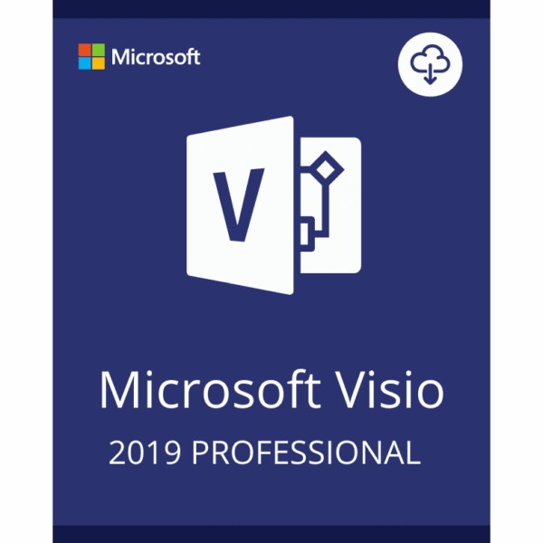 VISIO PROFESSIONAL 2019 ACTIVATION KEY (PC) - Licenza A Vita