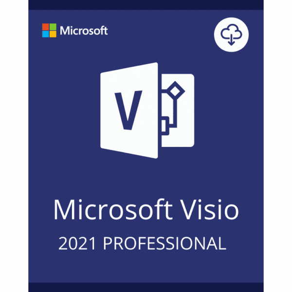 VISIO PROFESSIONAL 2021 ACTIVATION KEY – (PC) - Licenza A Vita