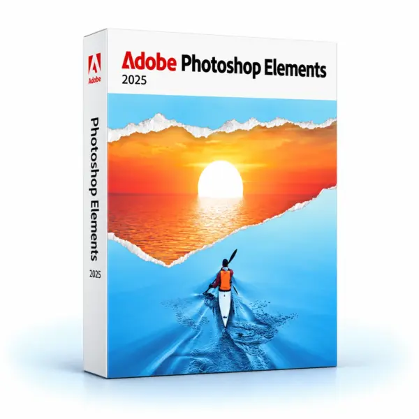 Adobe Photoshop Elements 2025 (PC/Mac) – Licenza 3 Anni (1 Utente)