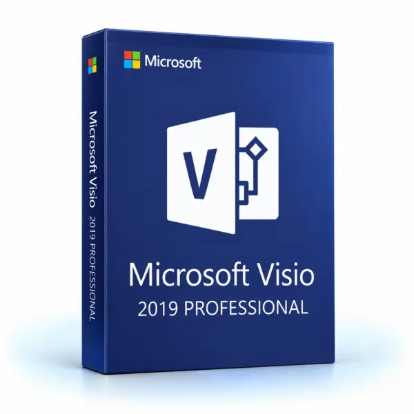 VISIO PROFESSIONAL 2019 ACTIVATION KEY (PC) - Licenza A Vita